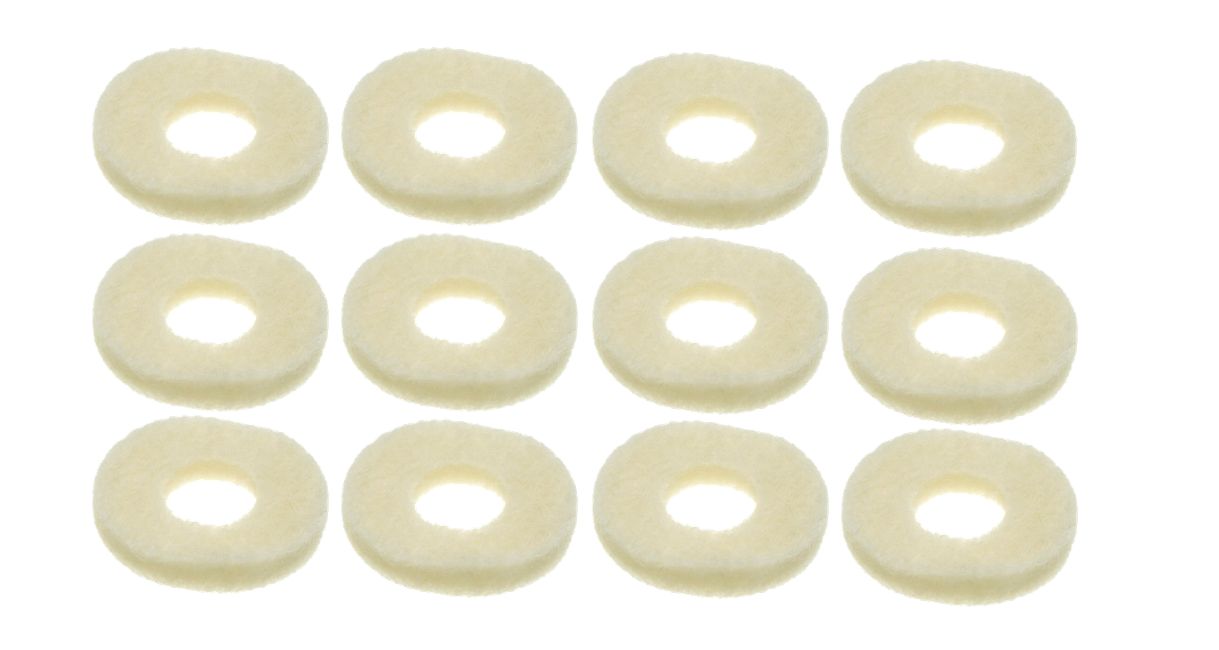 Zopla filtringe, lille rund, 3 mm, 12 stk.