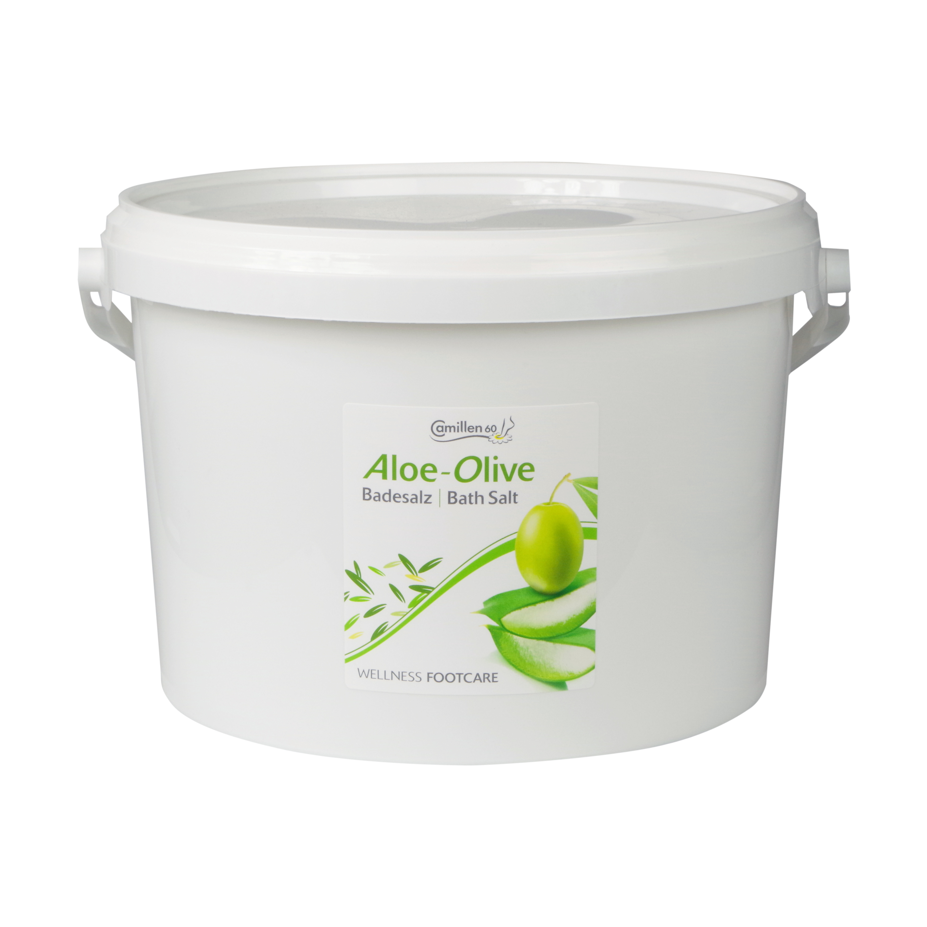 Camillen Wellness, Fodbadesalt, AloeVera & Oliven,