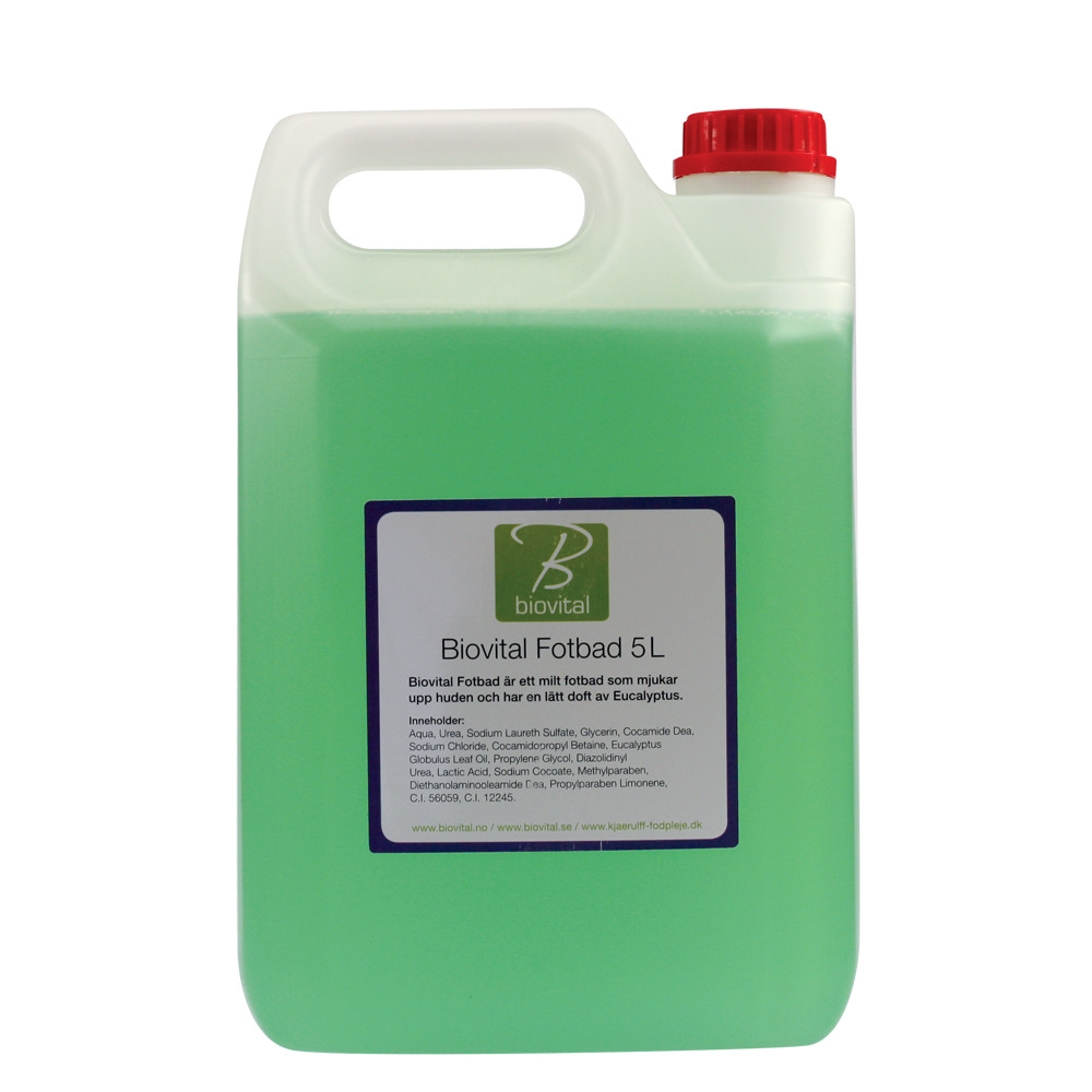 Biovital, Fodbad, Antiseptisk, 5000 ml