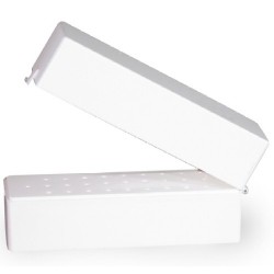 Fræserbeholder, plast, til 30 fræsere