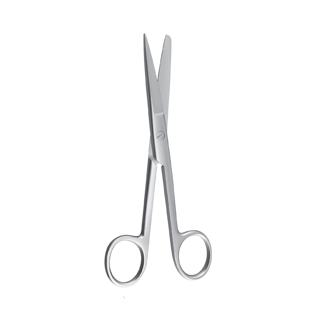 Kirurgisk saks, lige, spids/stump, 13 cm.