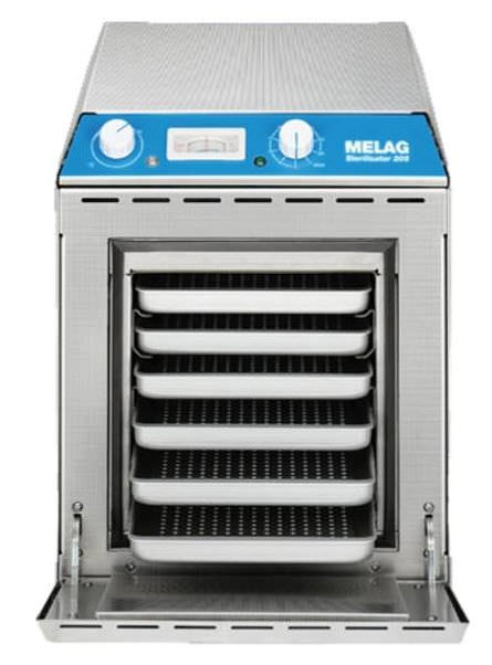 Melag, Tørsterilisator, Model 205