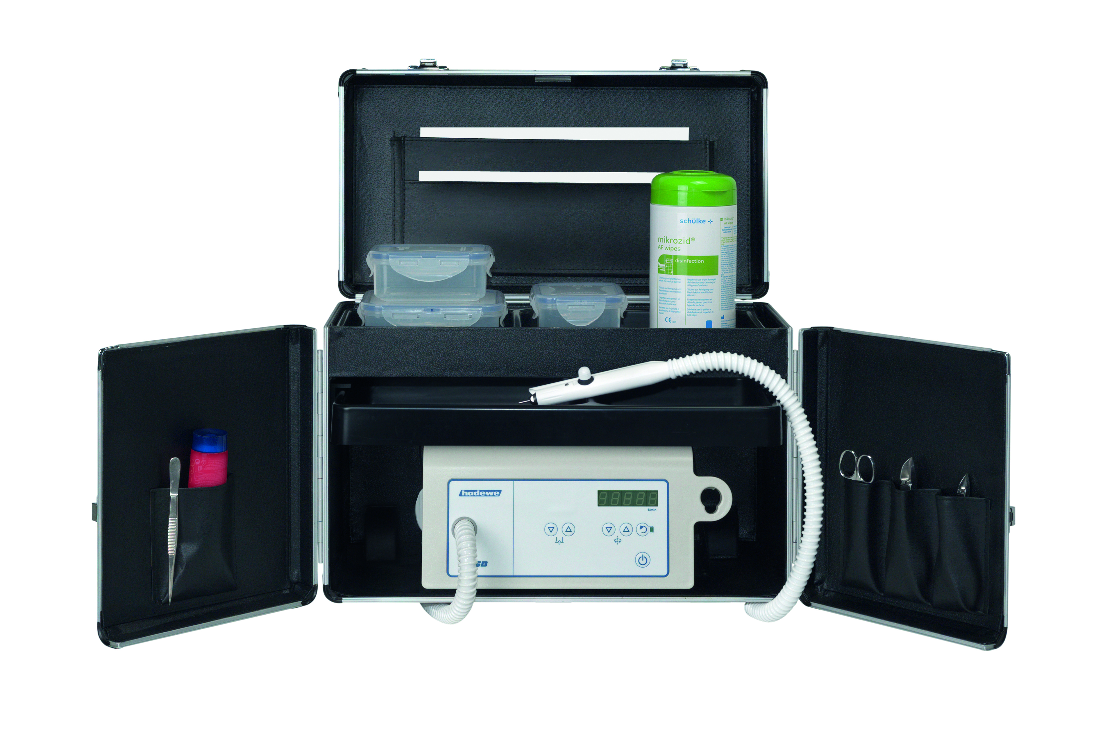 Hadewe, Udebehandlingskuffert, Skuffe, Trolley