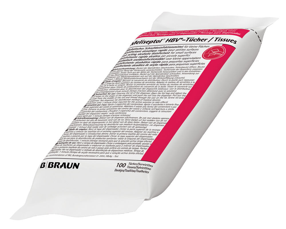 Meliseptol, Desinfektionsservietter