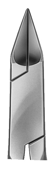 Aesculap, Negletang, Lige bid, 12 cm.