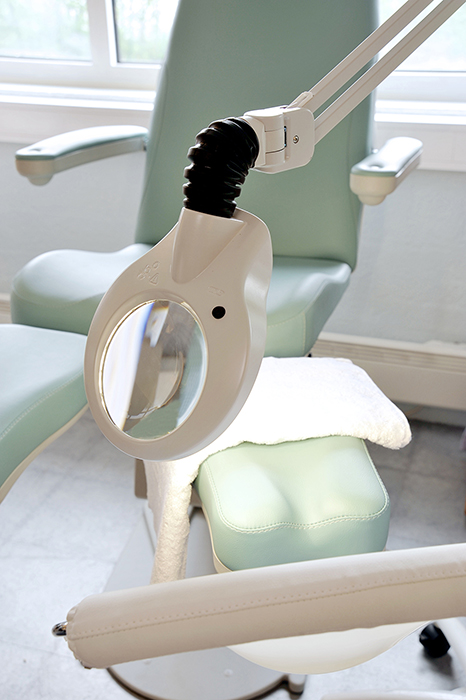 Luxo, Luplampe, KFM, LED, Hvid/Sort