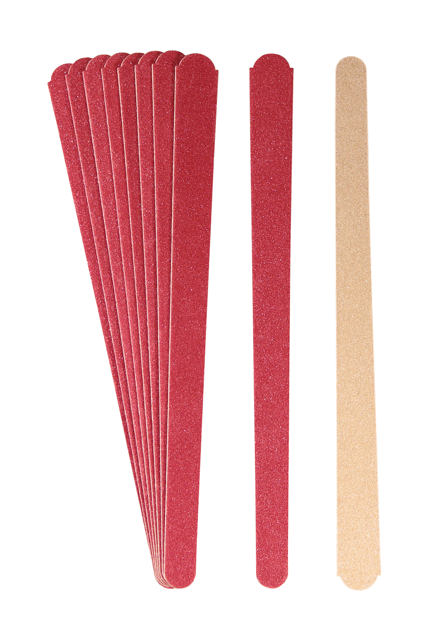 Manicurefile, 11 cm, sandpapir, 10 stk