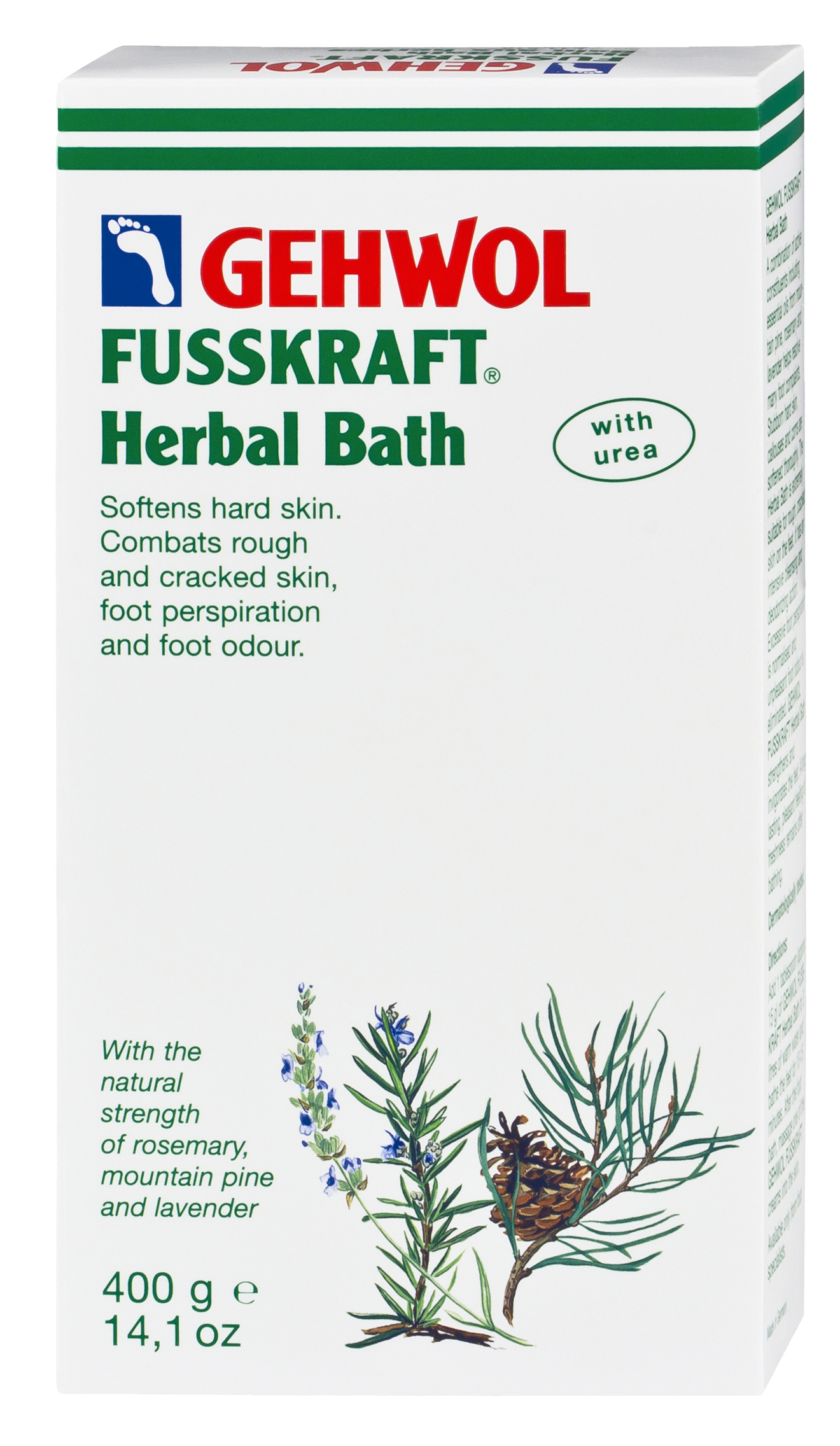 GEHWOL, Urtebad, Grøn, 400 gr.