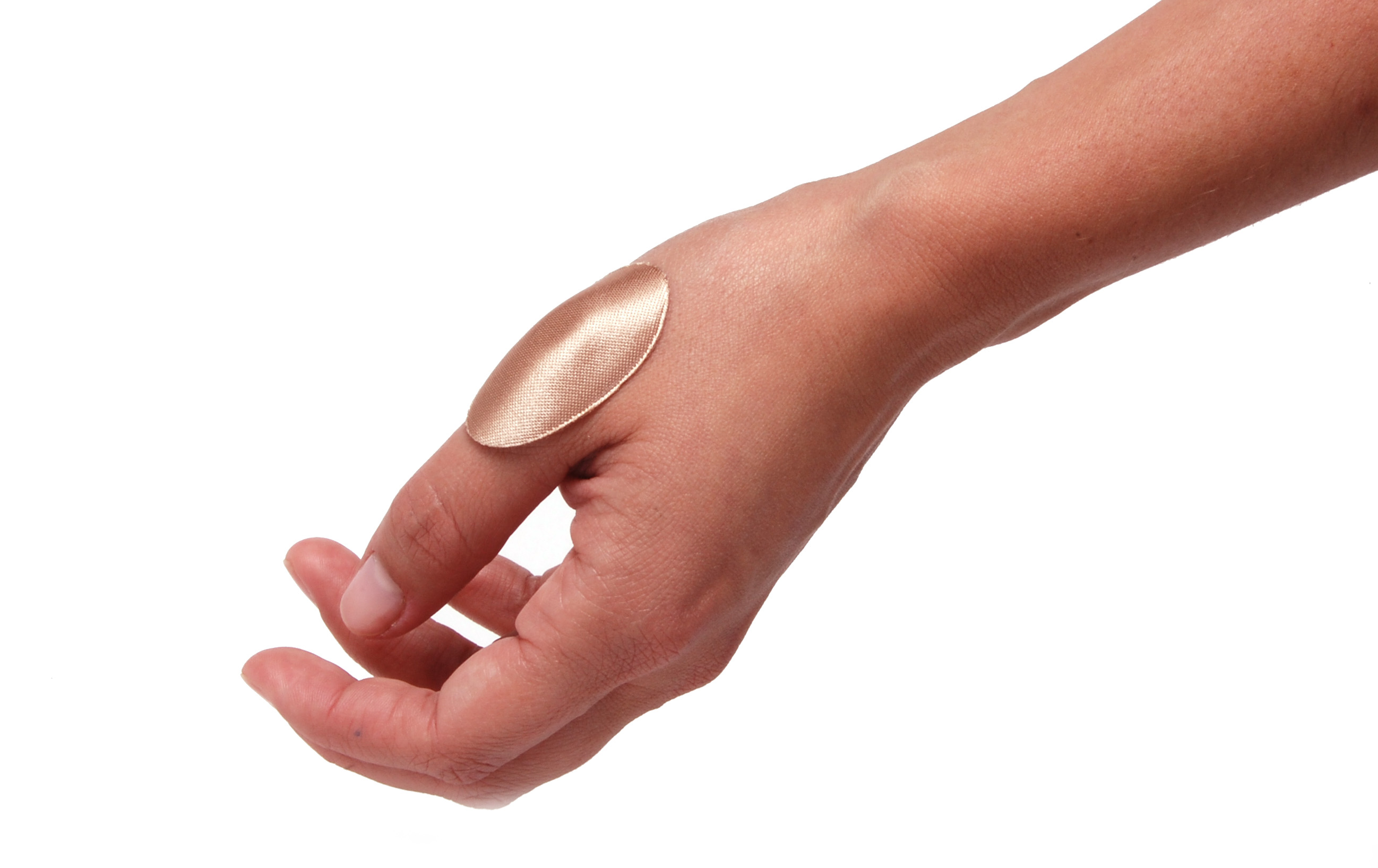 GelSmart knystbeskytter, tynd, med stof, one size,