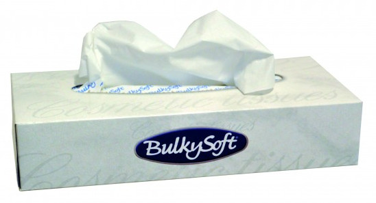 Ansigts servietter, Bulky soft, 2 lags