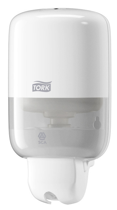 Tork S2, Cremesæbe Dispenser, Hvid