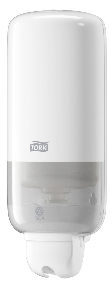 Tork S1, Sæbe og hånddesinficering Dispenser, Hvid 