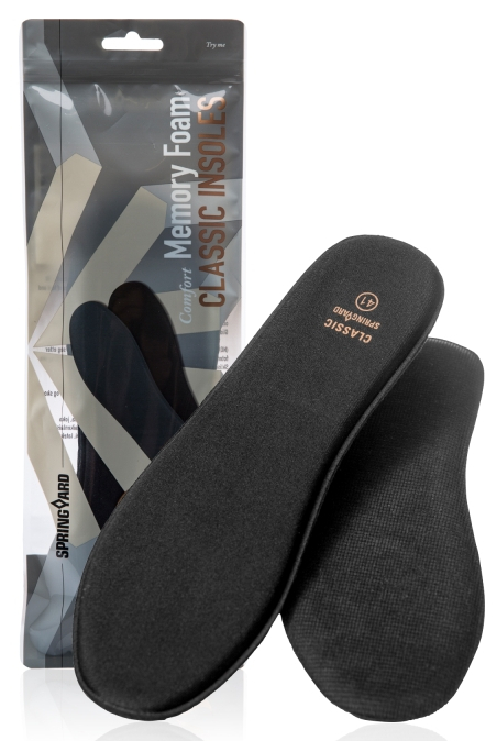 Springyard, Indlægssål, Memory Foam