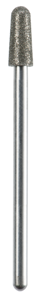 Diamantbor, konisk, 040, rund spids, mellem