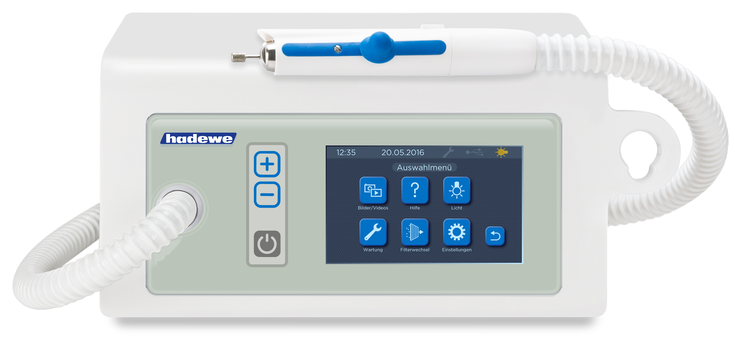 Hadewe, Micromotor, Medeas 40, Sug & Lys, Lydsvag