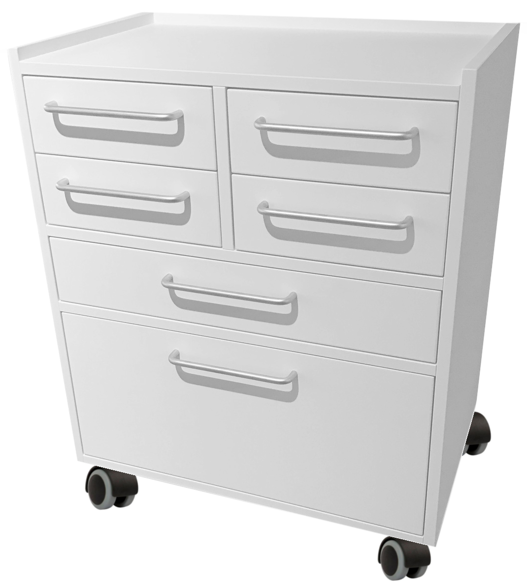 Instrumentbord, Laminat, hvid, Model Elegant