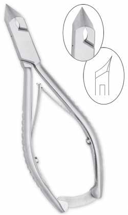 Kjærulff, Negletang, Kort tværbid, 14 cm.