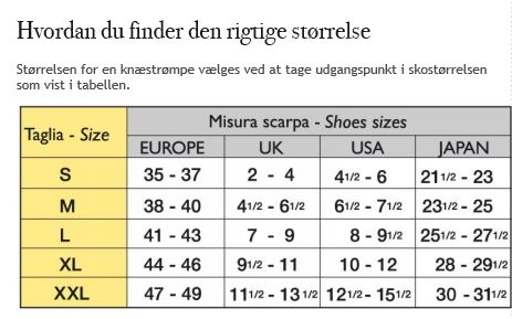Knæstrømper, Relax Unisex 140, Åben tå