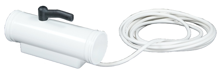 TK Håndspjæld med kontakt, ø45, indvendig ledning