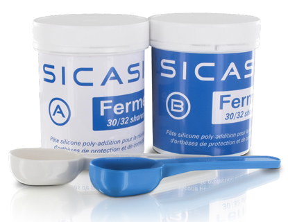 Sicasil A+B, 2 komponent silikone