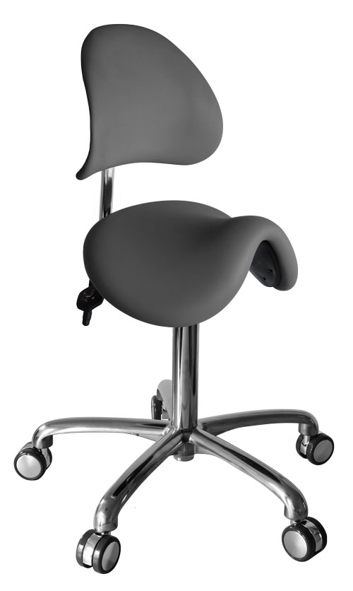 Saddelstol, Buddy, buet ryg