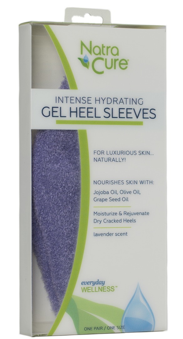 Gelsmart, NatraCure, hælstrømpe, One size