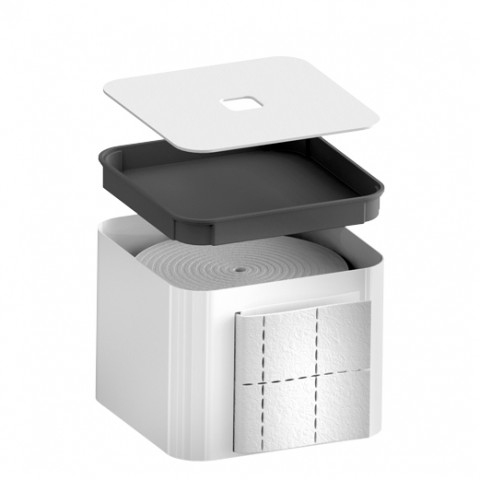 Cellulose dispenser, the cube