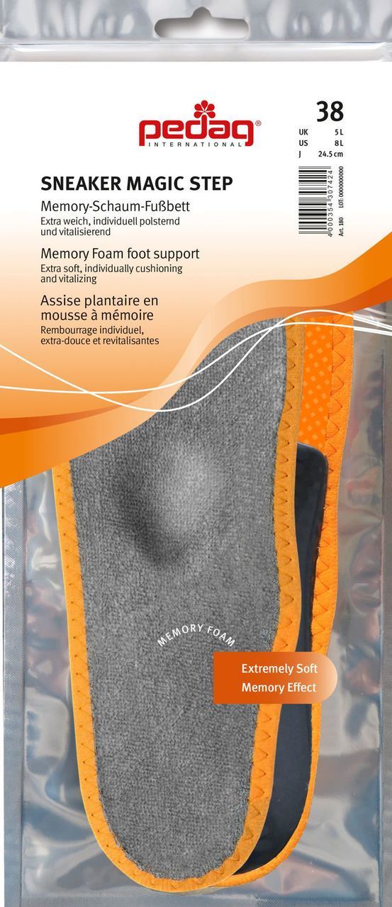 Pedag, Indlægssål, Sneaker Magic Step