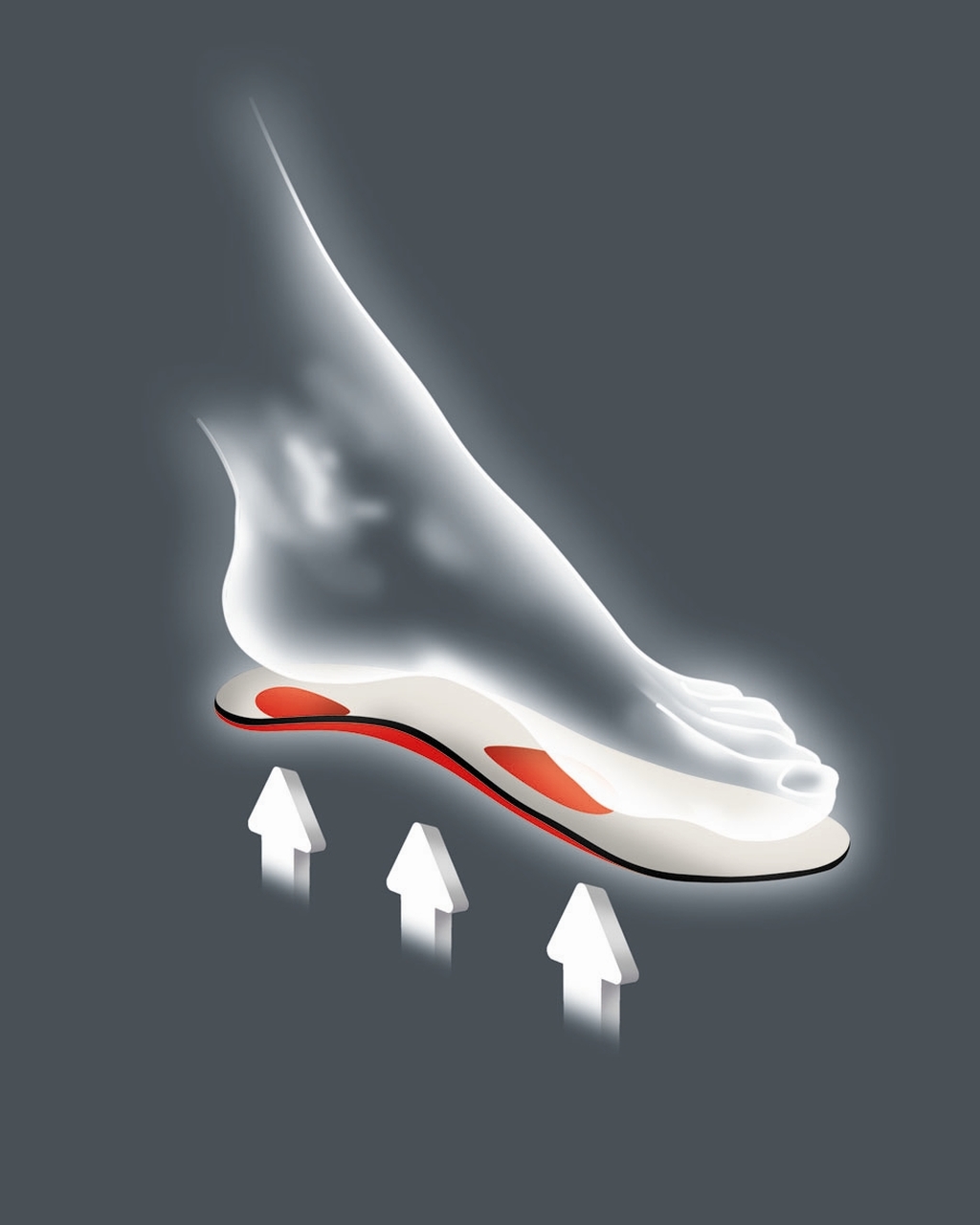 Pedag, Indlægssål, Sneaker Magic Step