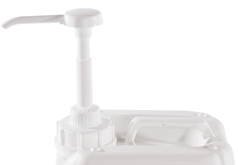 Pumpdispenser til 5000 ml.