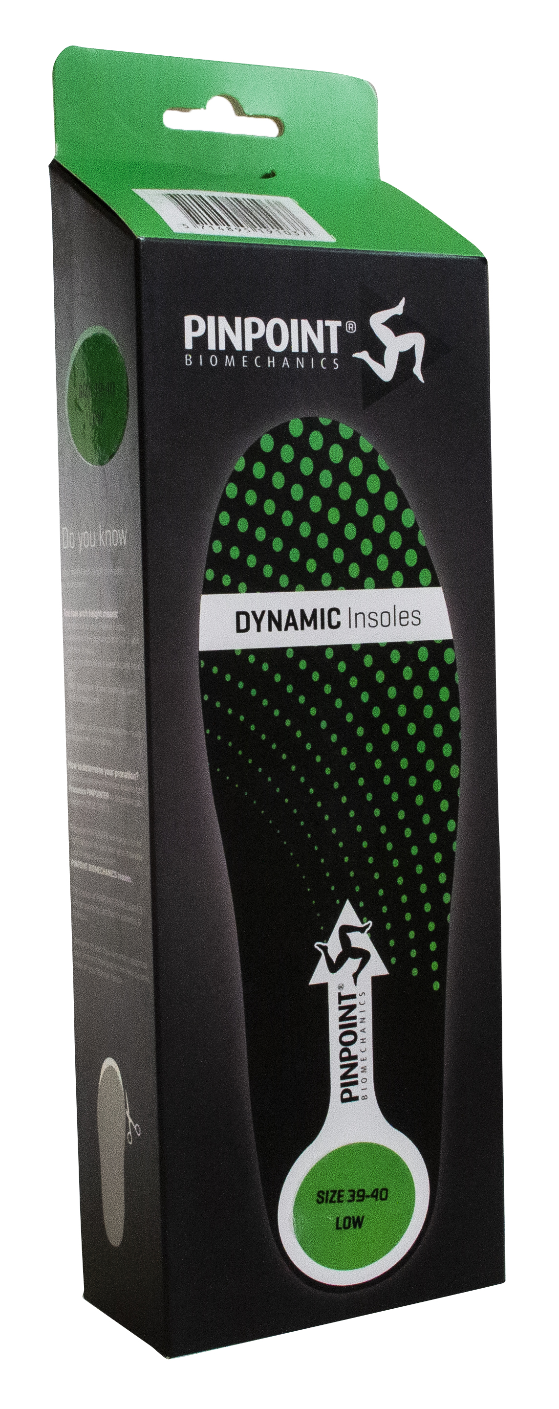 Pinpoint, Dynamic indlæg, Grøn lav