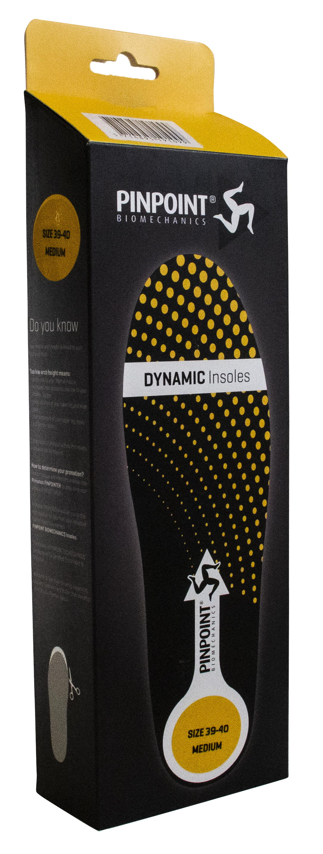 Pinpoint, Dynamic indlæg, Gul medium