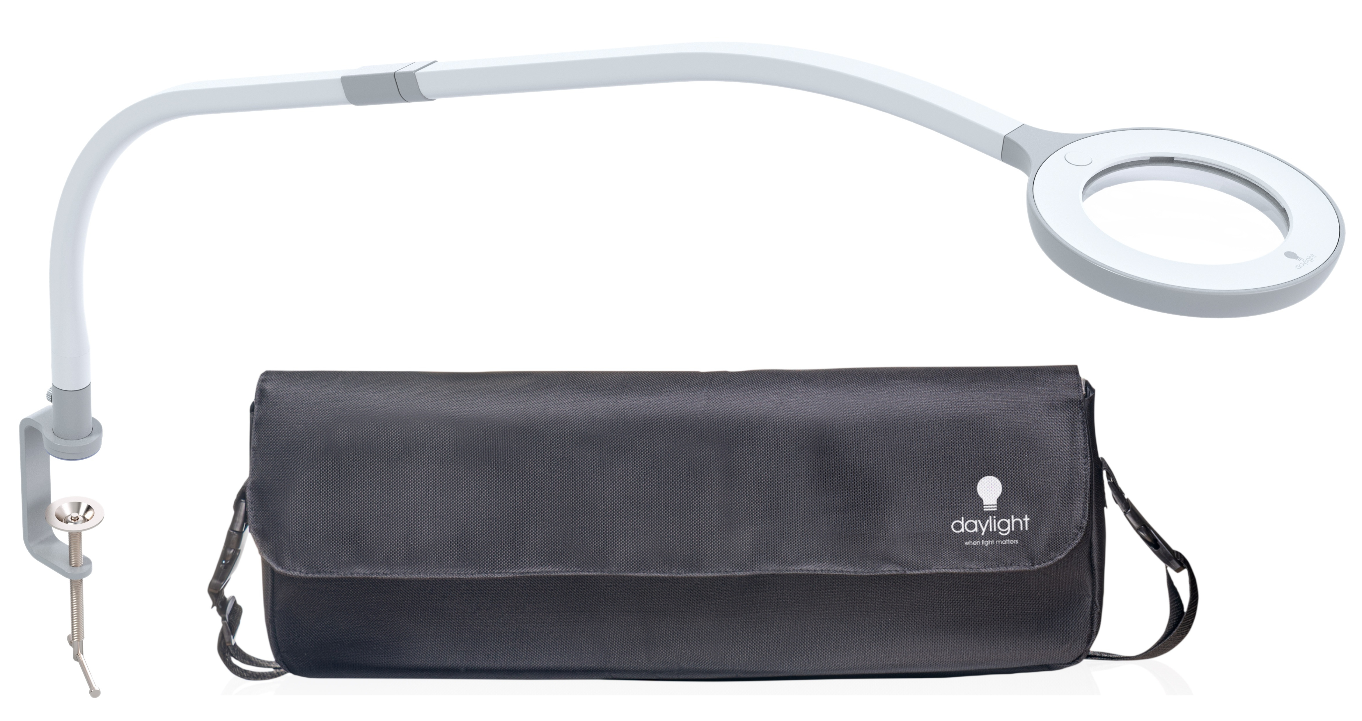 Daylight, Luplampe, Omega, Inkl. taske, LED, 5 dio