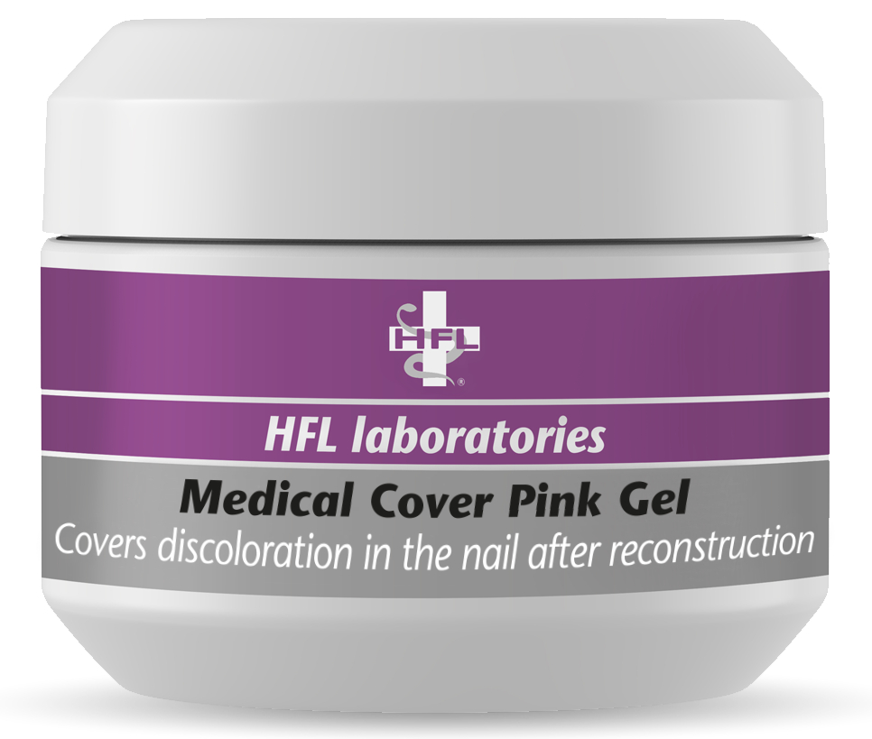 HFL, Medical Cover Gel, Pink, 15 ml.