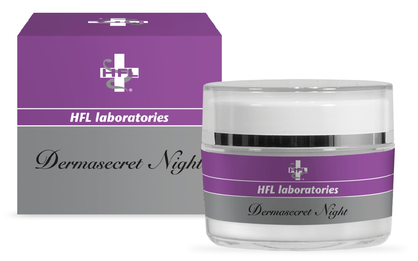 HFL, Dermasecret Night creme, 50 ml.