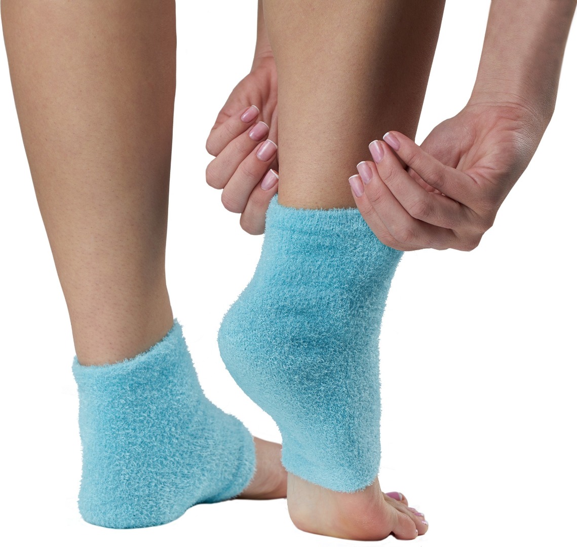 Gelsmart, NatraCure, hælstrømpe, One size