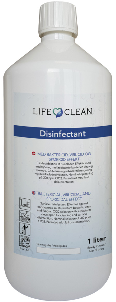LifeClean, Overfladedesinfektion, til alle overfla