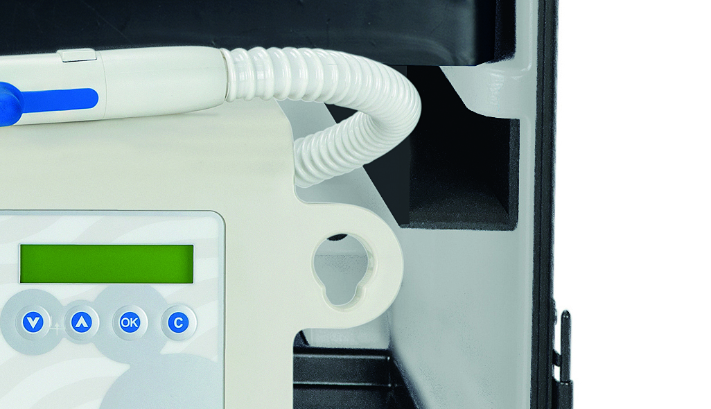 Hadewe, Udebehandlingskuffert, Grå, Trolley