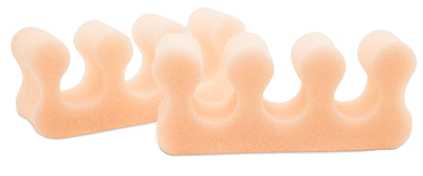 Tåspreder til neglelak, Skum, Luksus, 1 par