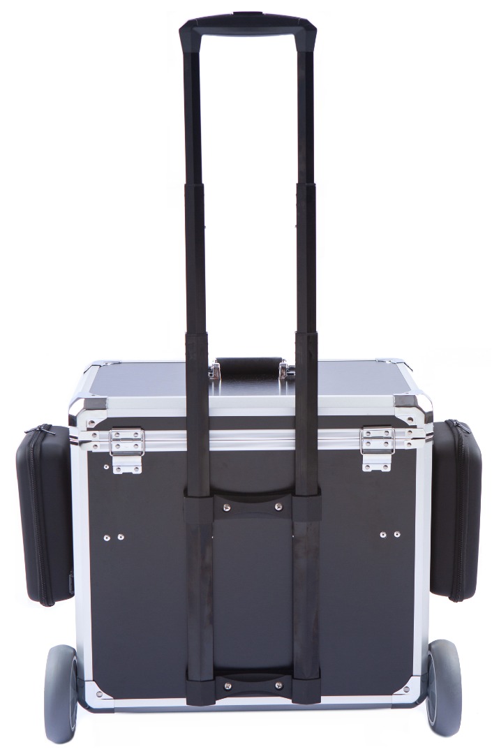 Udebehandlingskuffert, Gummihjul, Trolley, Elstik