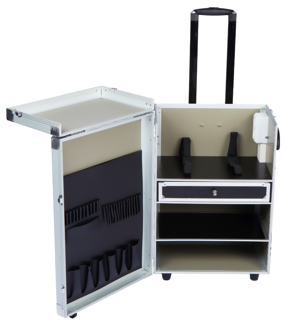 Udebehandlingskuffert, XL, Gummihjul, Trolley, Els