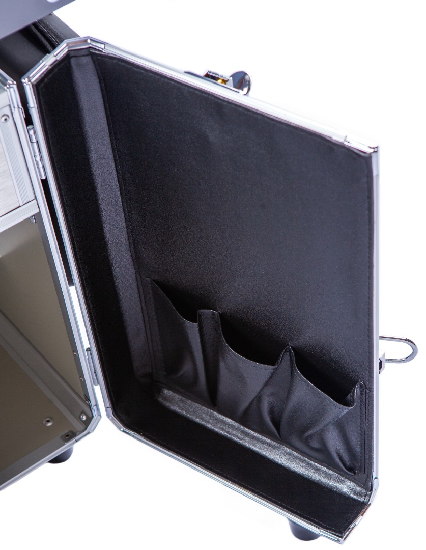 Udebehandlingskuffert, Gummihjul, Trolley, Elstik