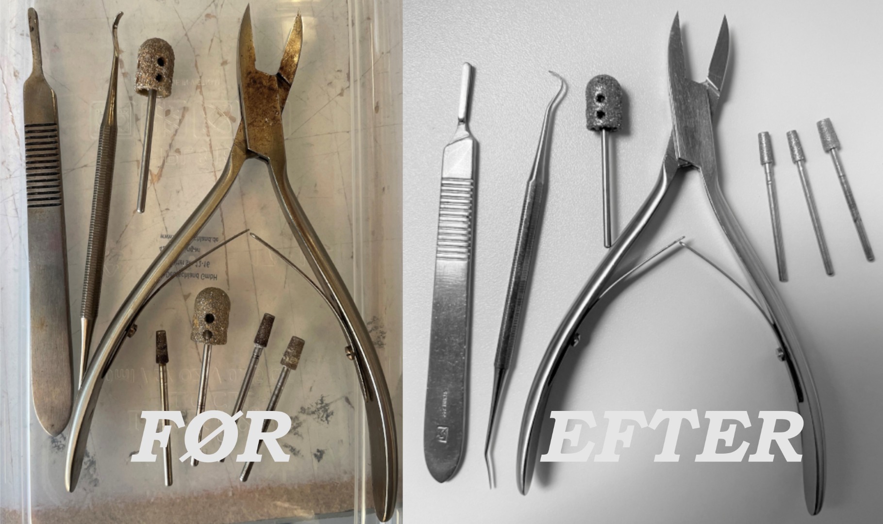 Efesol, Instrumentrens