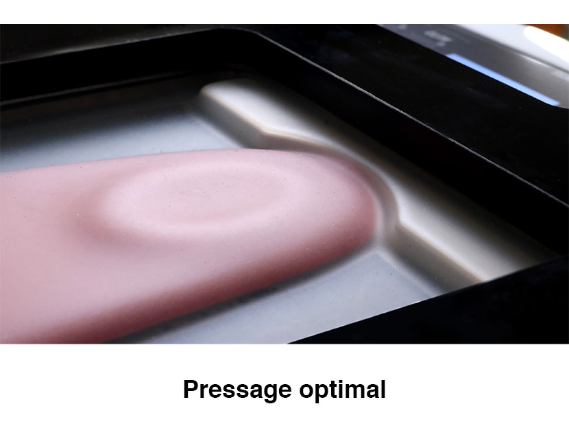 Vitropress 2, heater og vacuum maskine