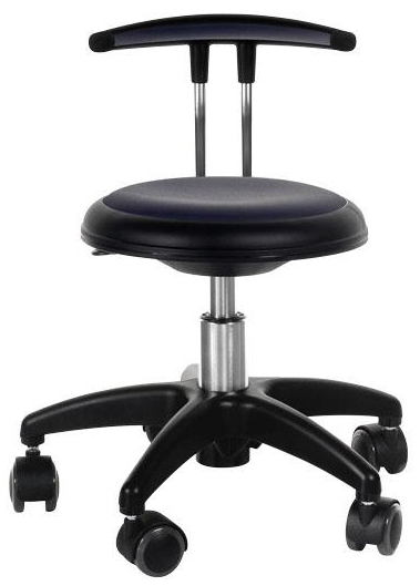 Behandlerstol, New Star, med ryg, 30-38 cm.