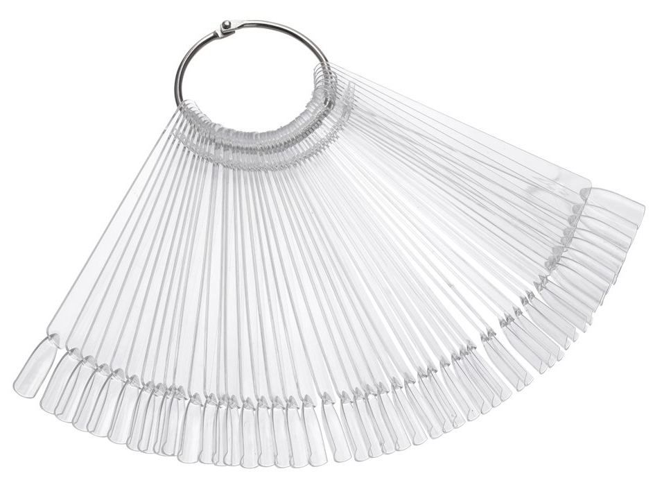 Neglelak tips, til 50 farver 