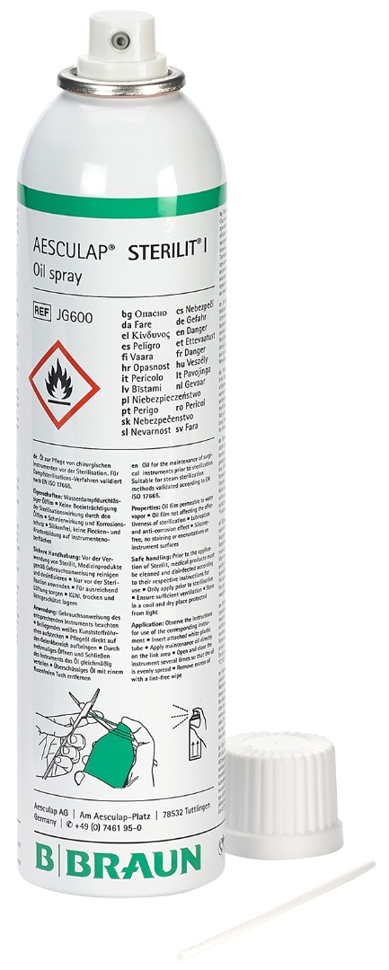 Aesculap, Oliespray, Sterilit, 300 ml.