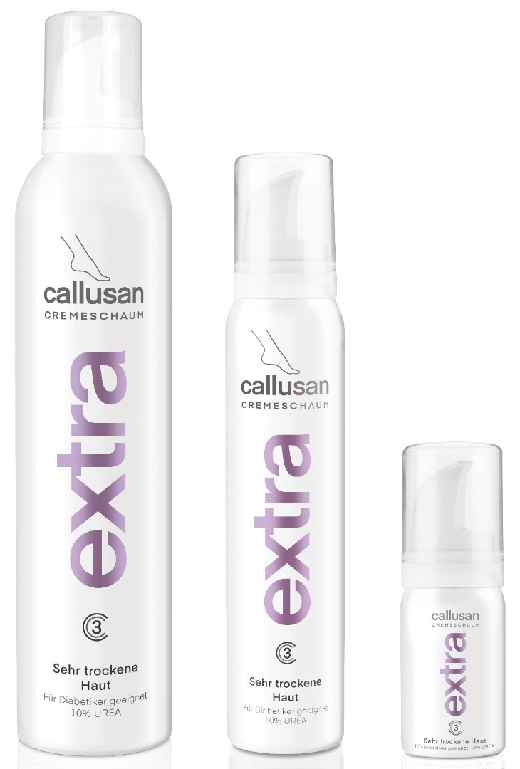 Callusan, skumcreme, Extra