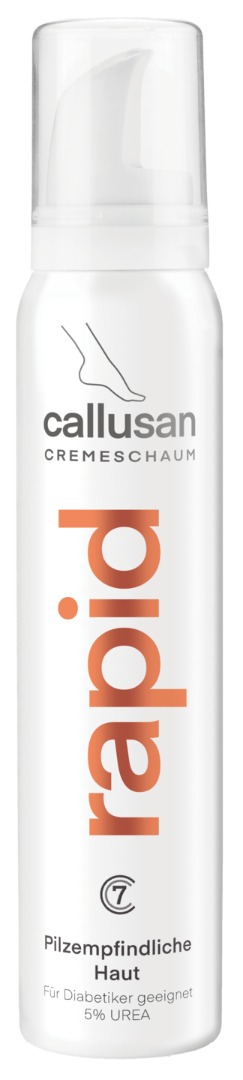 Callusan, skumcreme, Rapid, 125 ml.