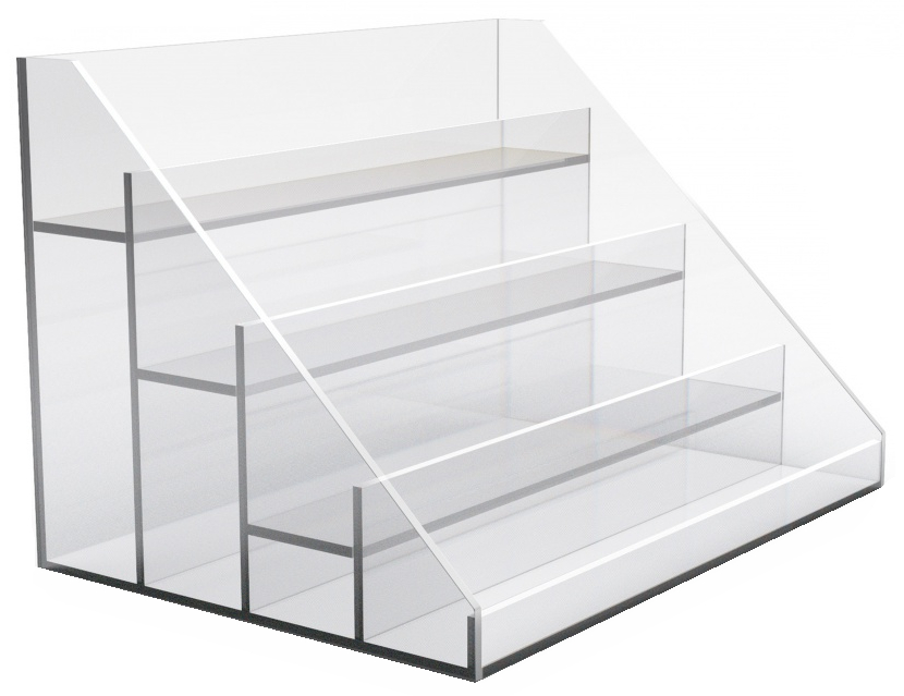 Bio Sculpture, Neglelakdisplay, til 24/48 flasker.